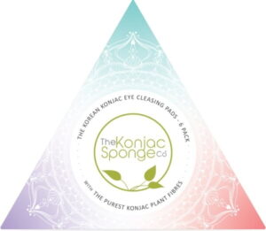 The Konjac Sponge Company Pack Eye Cleansing Pads - 6 Stk