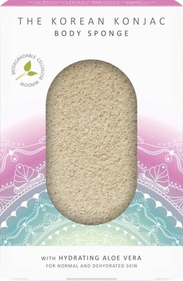 Mandala Konjac Body Sponge Aloe Vera - 1 Stk