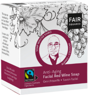 FAIR SQUARED Facial Red Wine Soap - 2x80g