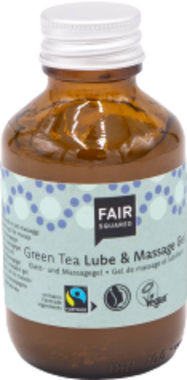 FAIR SQUARED Lube & Massagegel Green Tea - 100 ml