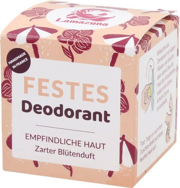 Lamazuna Festes Deodorant Zarter Blütenduft - 30 g