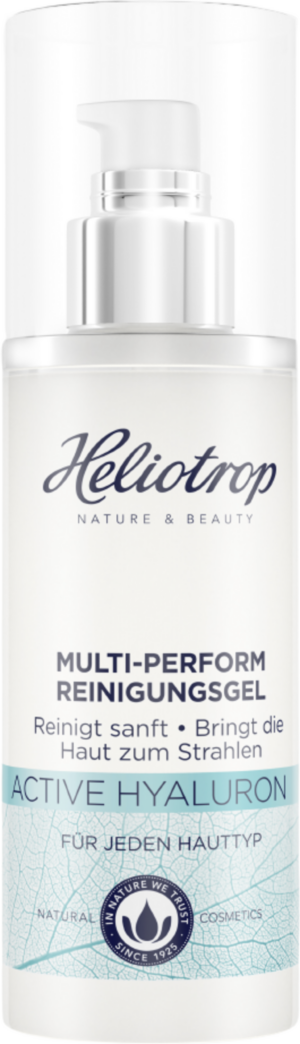 Heliotrop NATURE & BEAUTY ACTIVE HYALURON Multi-Perform Reinigungsgel - 150 ml