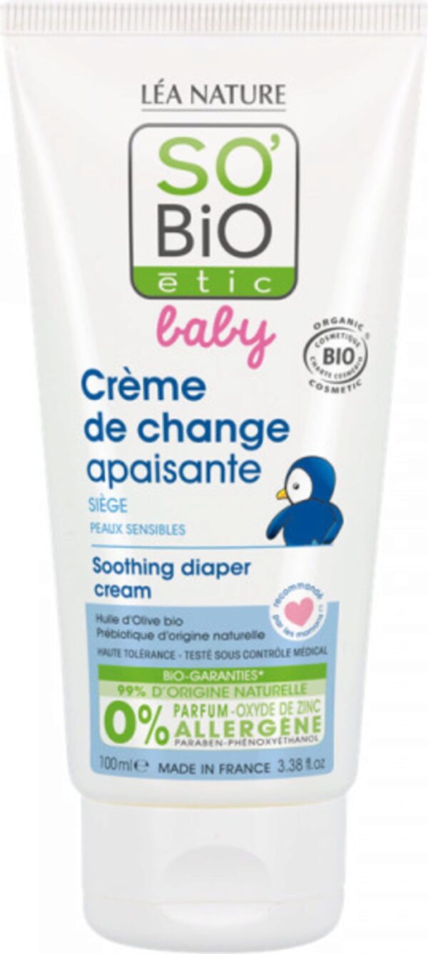 LÉA NATURE SO BiO étic Baby Beruhigende Windelcreme - 100 ml