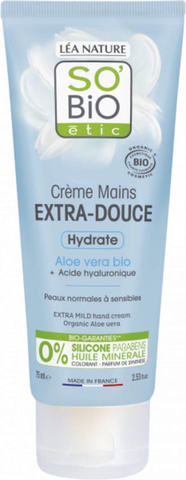 Extra-sanfte Handcreme Bio-Aloe - 75 ml