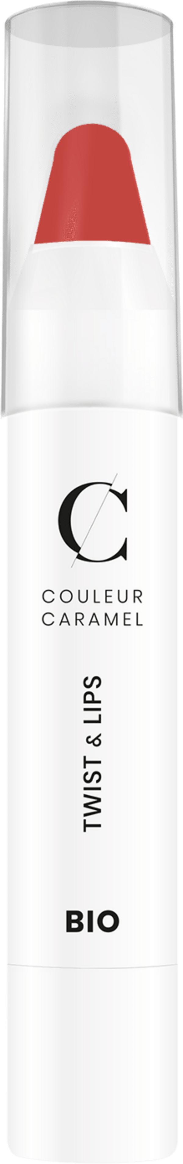 Couleur Caramel Twist & Lips - 410 Coral