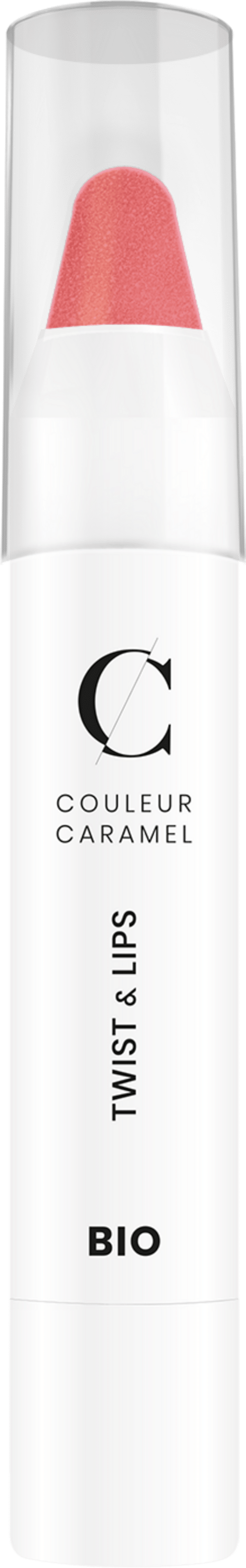 Couleur Caramel Twist & Lips - 408 Pearly Pink