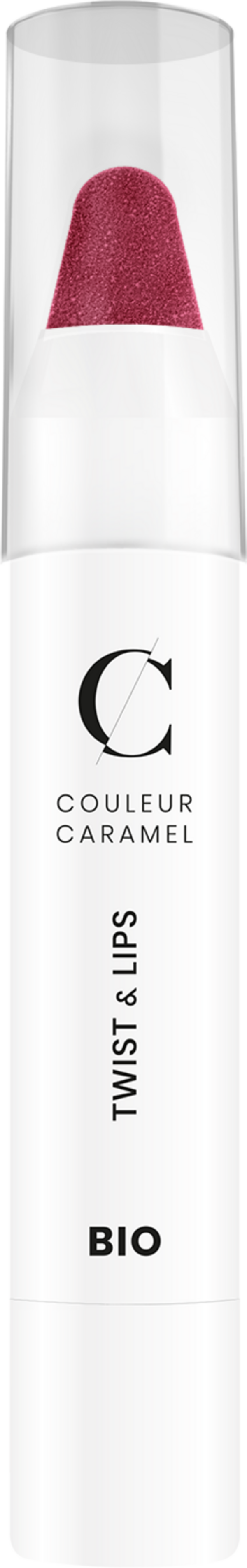 Couleur Caramel Twist & Lips - 403 Dark Pink