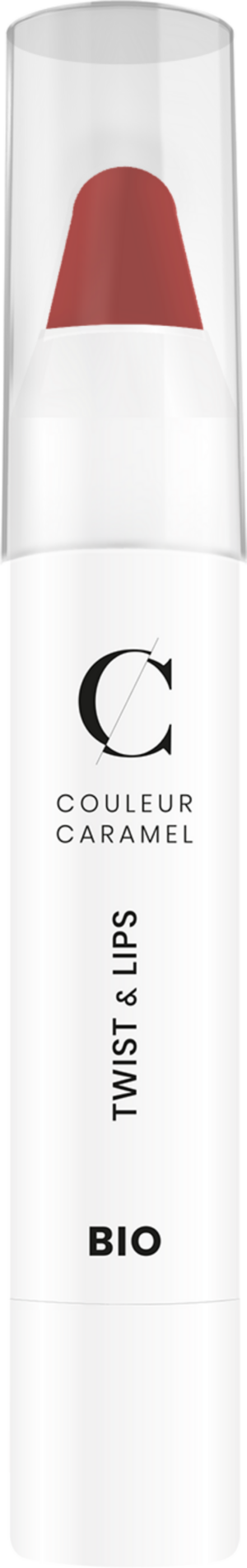 Couleur Caramel Twist & Lips - 401 Beige Red