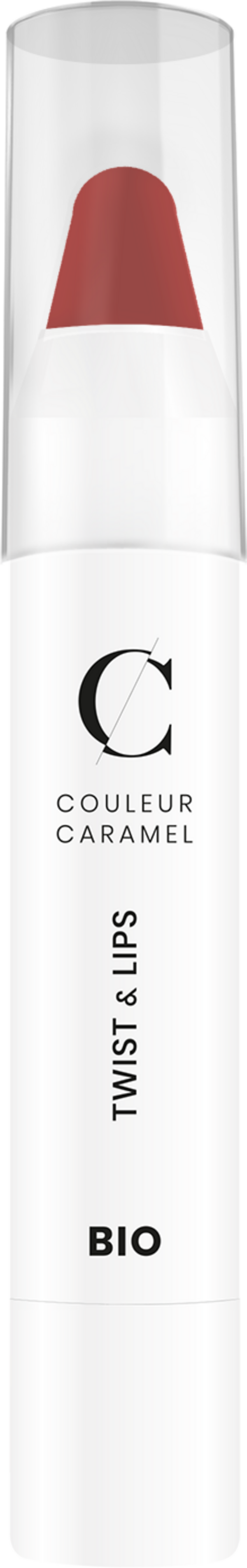 Couleur Caramel Twist & Lips - 401 Beige Red