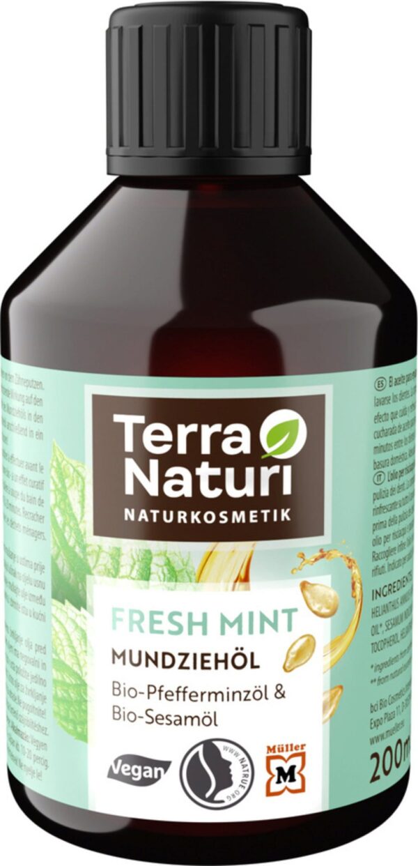 Terra Naturi FRESH MINT Mundziehöl - 200 ml