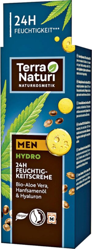 Terra Naturi MEN HYDRO 24h Feuchtigkeitscreme - 50 ml