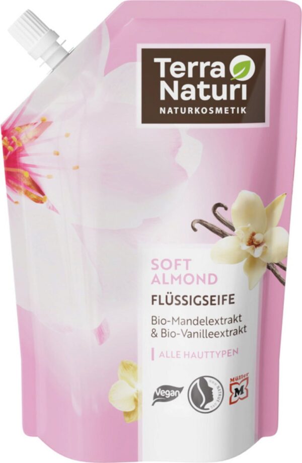 Terra Naturi Flüssigseife Soft Almond - 500 ml