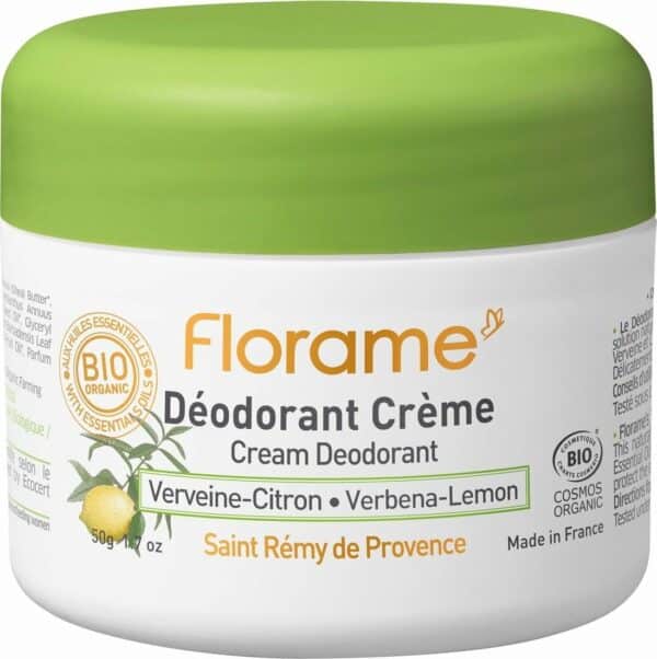 Florame Deo-Creme Zitrone - Verbene - 50 g