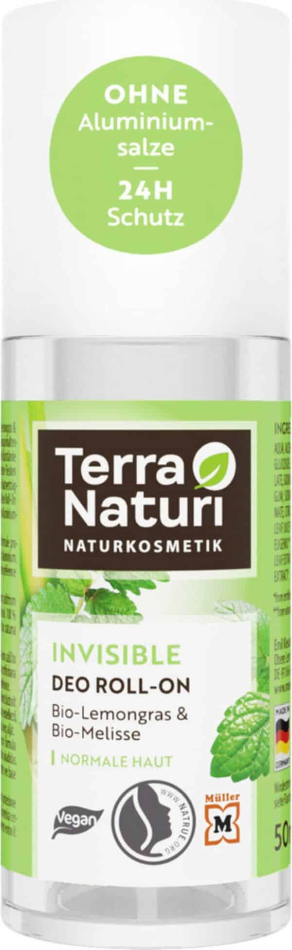 Terra Naturi Deo Roll-On Invisible - 50 ml