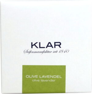 KLAR Haar- & Körperseife Olive & Lavendel - 250 g