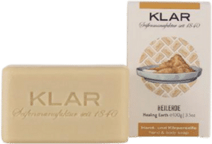 KLAR Hand- und Körperseife Heilerde - 100 g