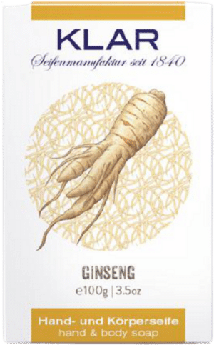 KLAR Hand- & Körperseife Ginseng - 100 g