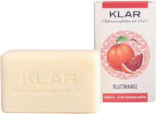 KLAR Hand- & Körperseife - Blutorange