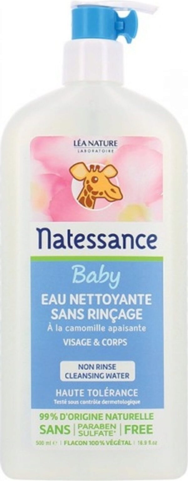 Natessance Baby Mizellen-Reinigungswasser - 500 ml