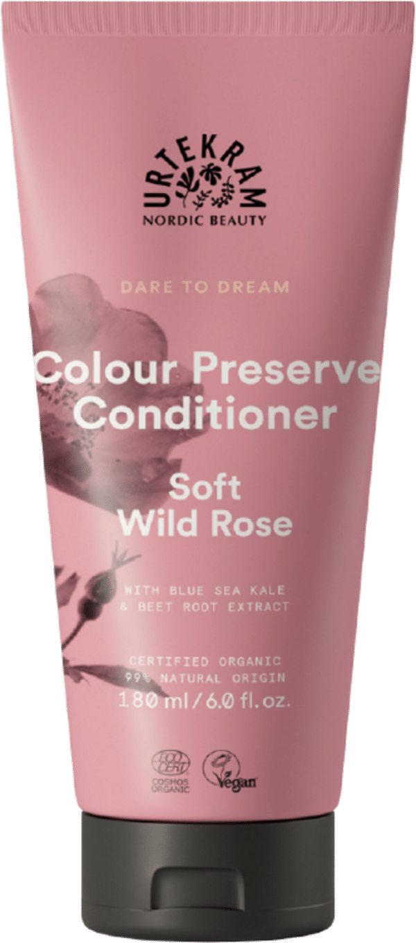 URTEKRAM Soft Wild Rose Conditioner - 180 ml