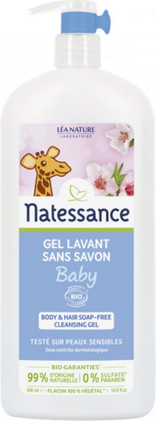 Natessance Baby 2in1 Shampoo & Waschlotion - 500 ml