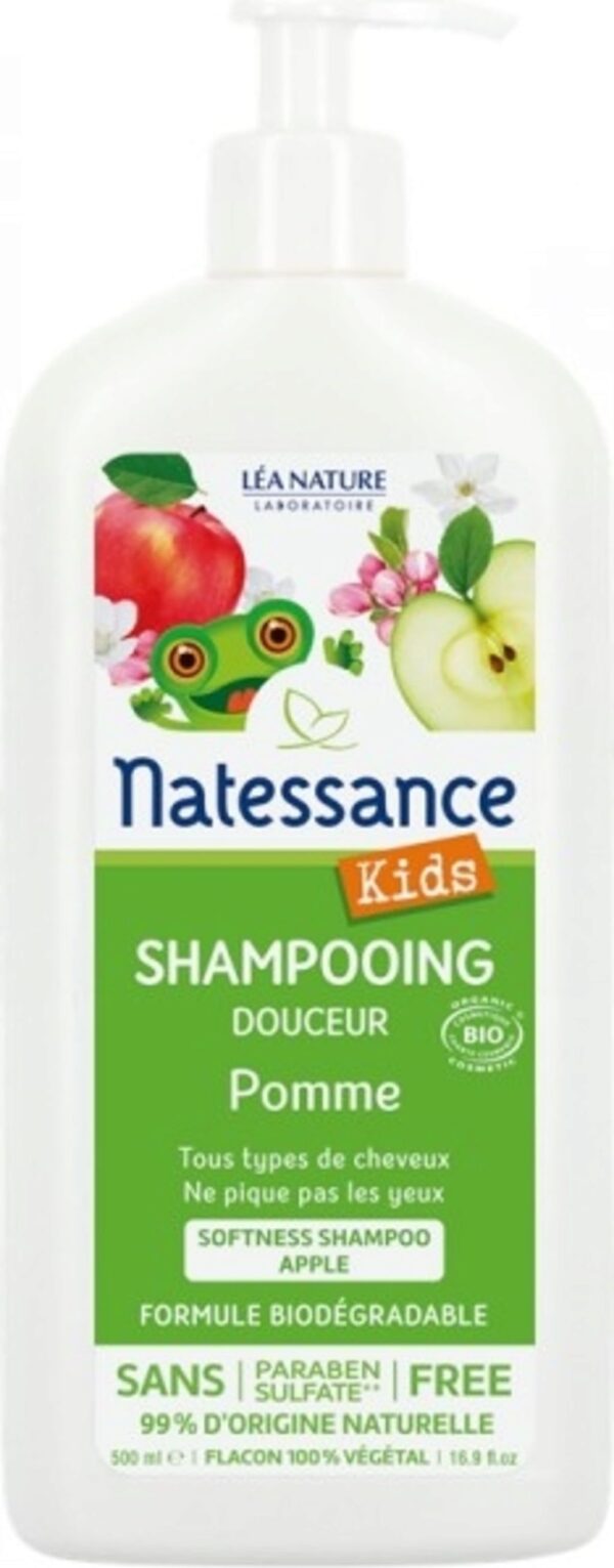 Natessance Kids 2in1 Shampoo & Duschgel Apfel - 500 ml