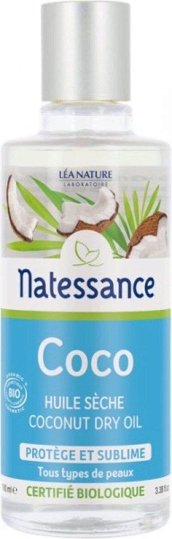 Natessance Trockenöl Kokos - 100 ml