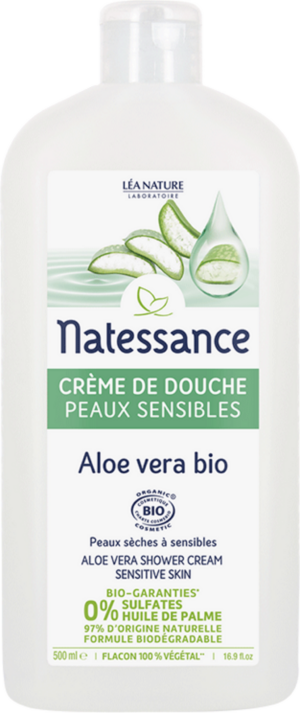 Natessance Cremedusche Aloe Vera - 500 ml