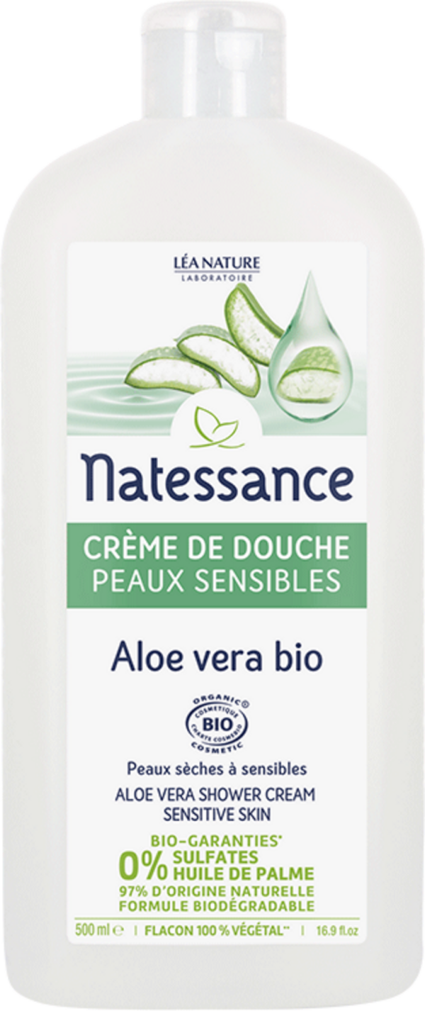 Natessance Cremedusche Aloe Vera - 500 ml