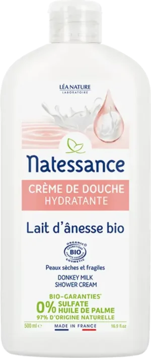 Natessance Cremedusche Eselsmilch - 500 ml