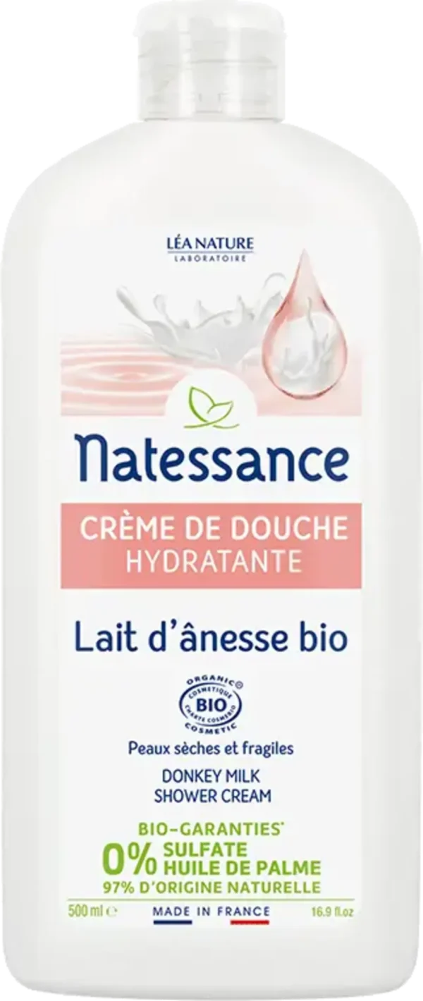 Natessance Cremedusche Eselsmilch - 500 ml