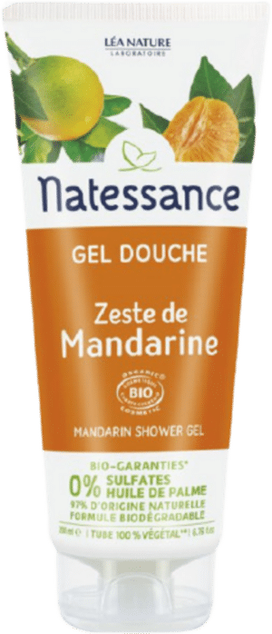 Natessance Duschgel Mandarine - 200 ml