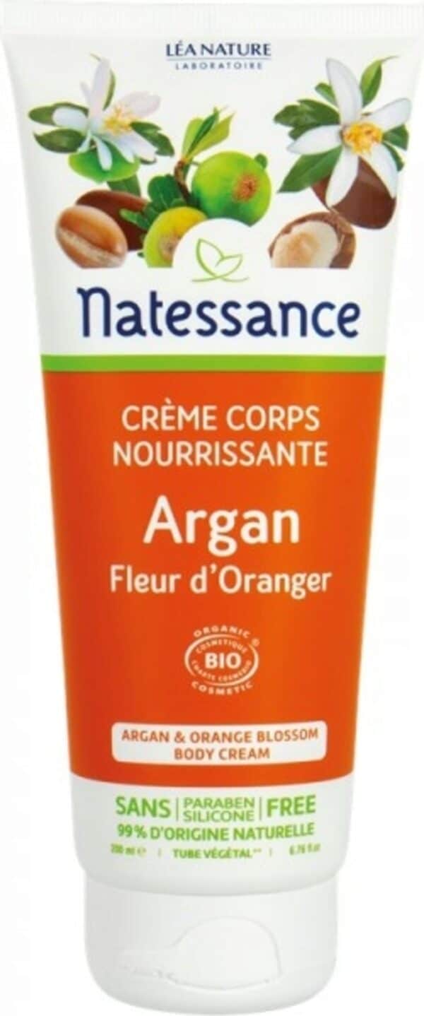 Natessance Nährende Körpercreme Argan - 200 ml