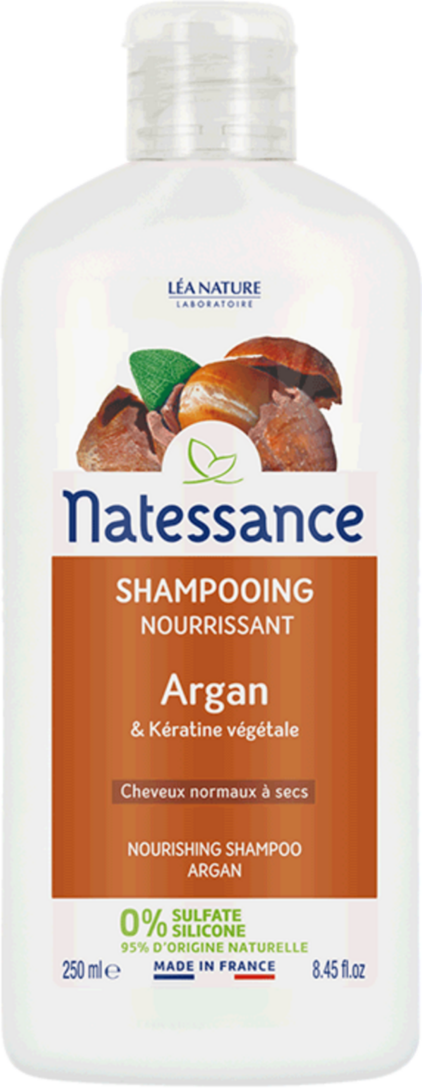 Natessance Nährendes Shampoo Argan & Keratin - 500 ml