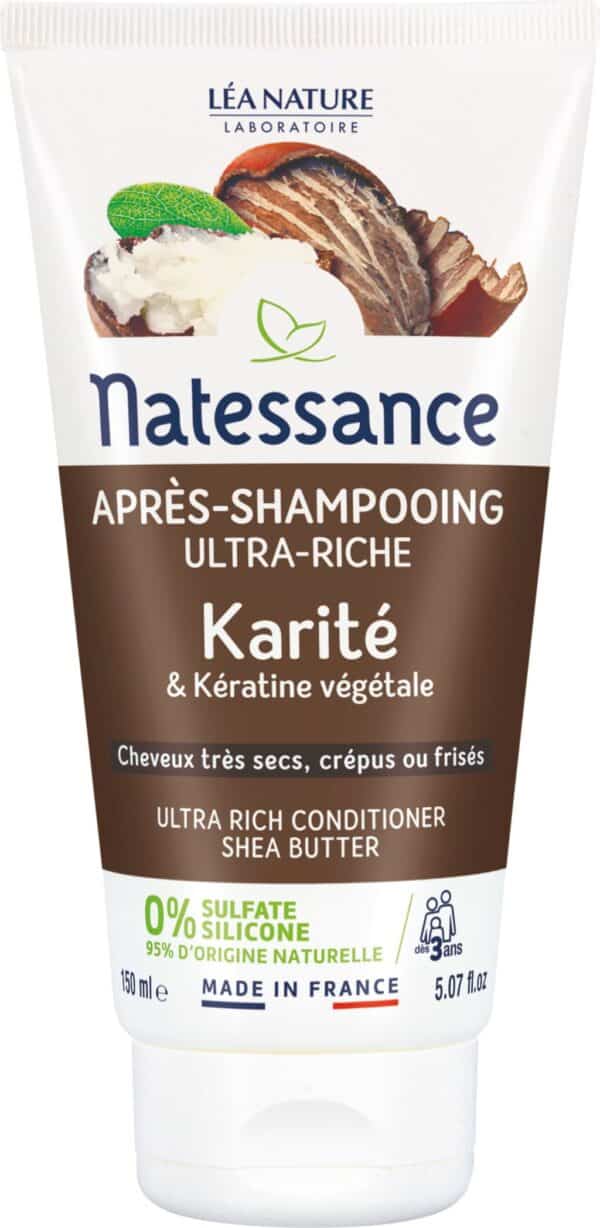 Natessance Ultra-nährende Spülung Sheabutter & Keratin - 200 ml