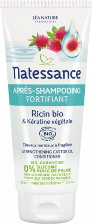 Natessance Stärkende Spülung Rizinus & Keratin - 200 ml