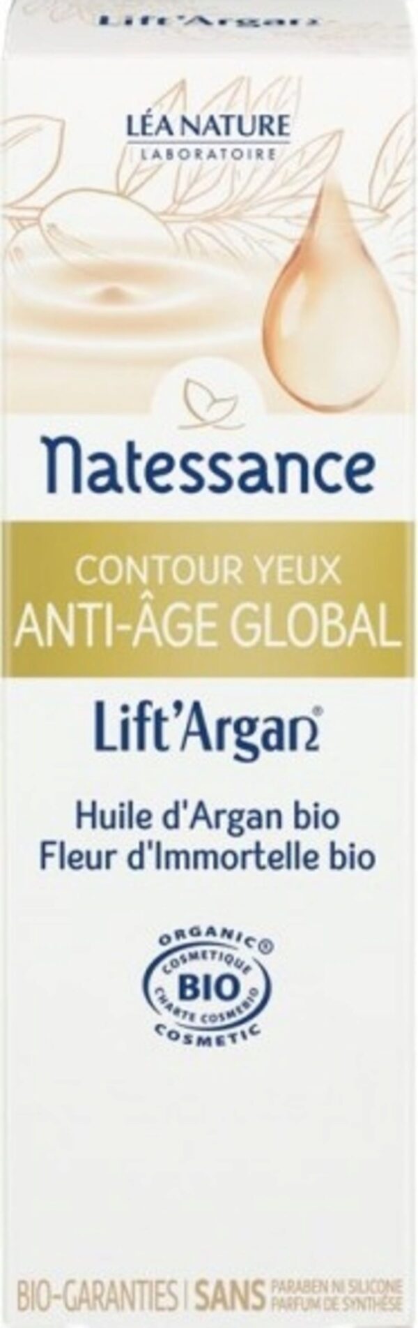 Natessance Lift'Argan Anti-Aging Augencreme - 20 ml