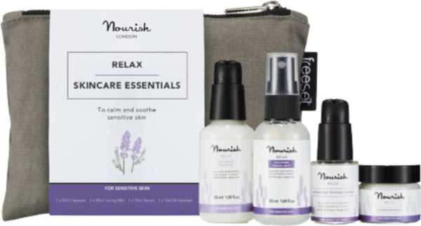 Nourish London Relax Skincare Essentials - 1 Set