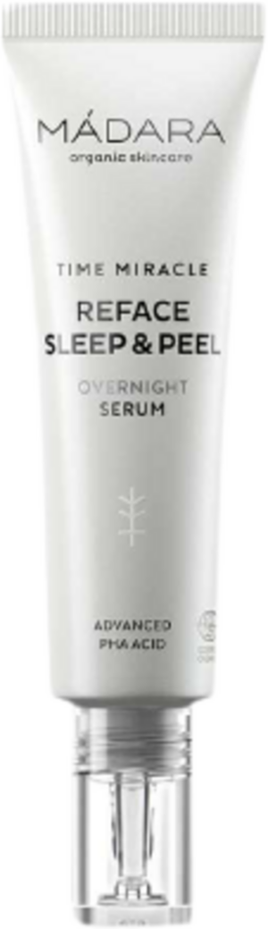 MÁDARA Organic Skincare TIME MIRACLE Reface Sleep & Peel Overnight Serum - 30 ml