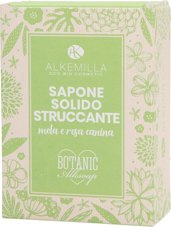 Alkemilla Eco Bio Cosmetic Apfel & Hundsrose Seife - 100 g