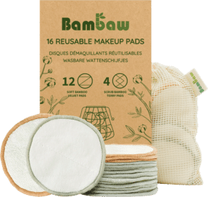 Bambaw Wiederverwendbare Make-up Entfernerpads - 16 Stk