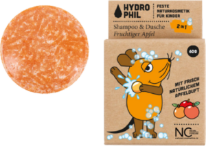 Hydrophil 2in1 festes Shampoo & Dusche Maus - 60 g