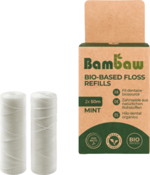 Bambaw Vegane Zahnseide - Refill 2x50m