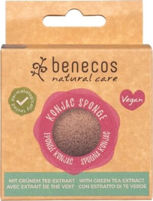 benecos Natural Konjac Sponge - green Tea