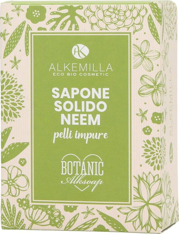 Alkemilla Eco Bio Cosmetic Neem Seife - 100 g