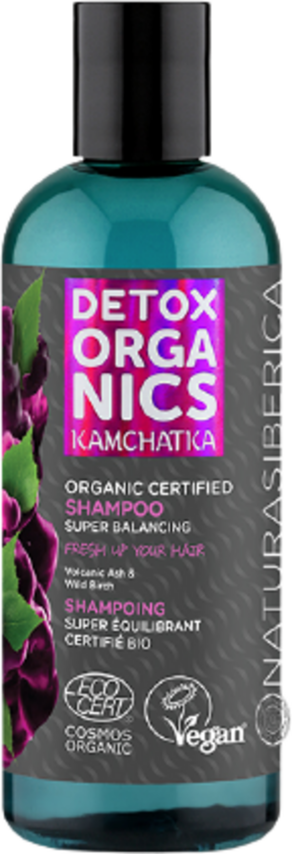 Natura Siberica DETOX KAMCHATKA Super Balancing Shampoo - 260 ml