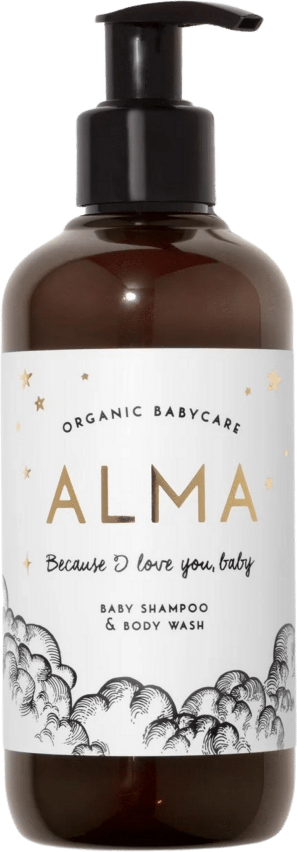 ALMA Babycare Baby Shampoo & Bodywash - 250 ml