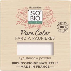 LÉA NATURE SO BiO étic Pure Color Lidschatten - 06 Blanc strass