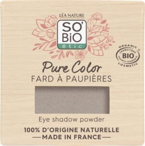 LÉA NATURE SO BiO étic Pure Color Lidschatten - 03 Gris précieux