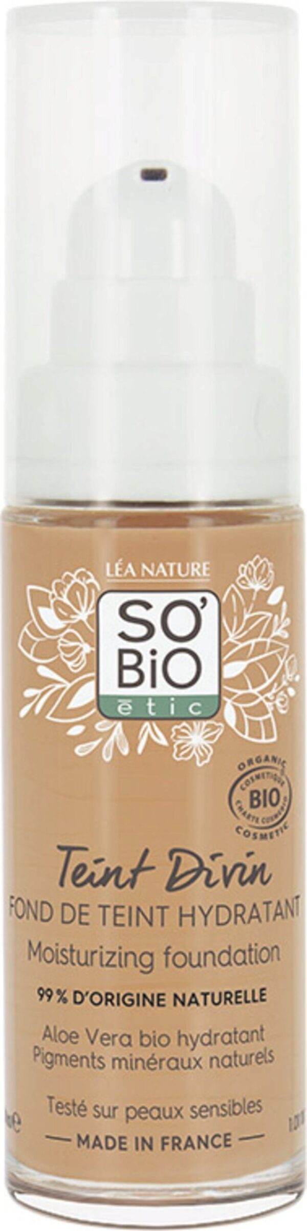 LÉA NATURE SO BiO étic Teint Divin Hydratisierende Foundation - 30 Sable doré